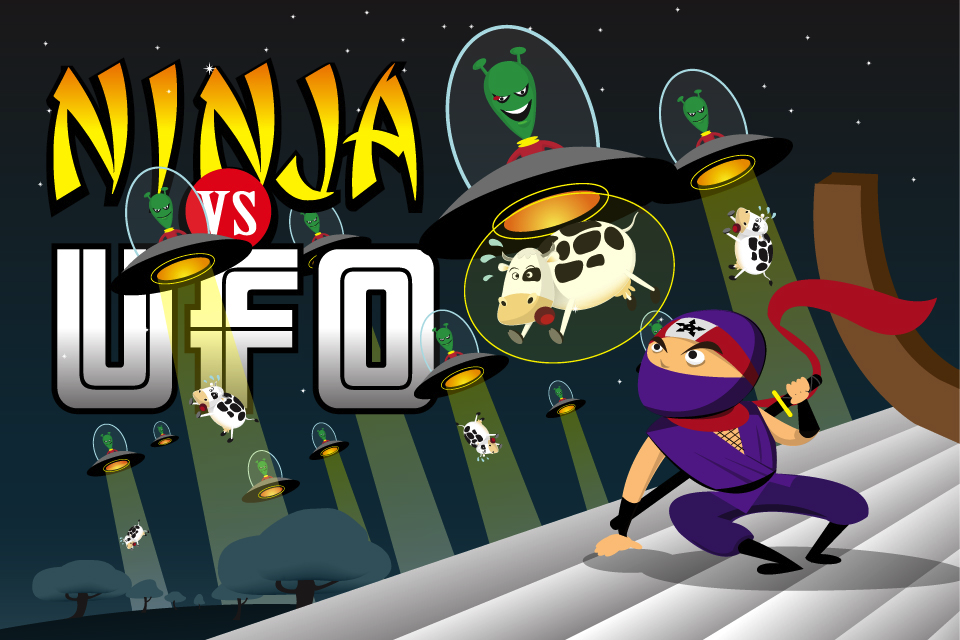Ninja vs UFO